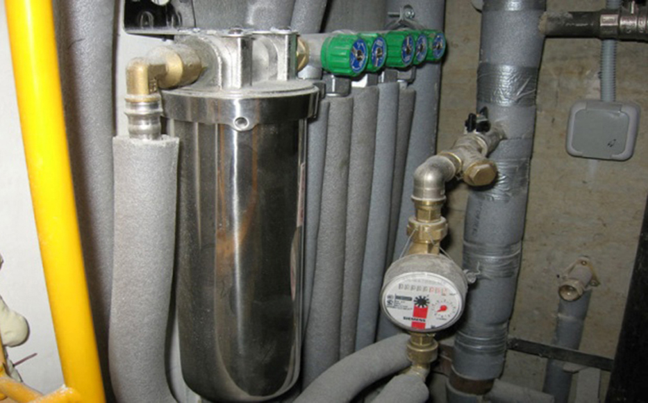 Механический фильтр на обратке газового котла