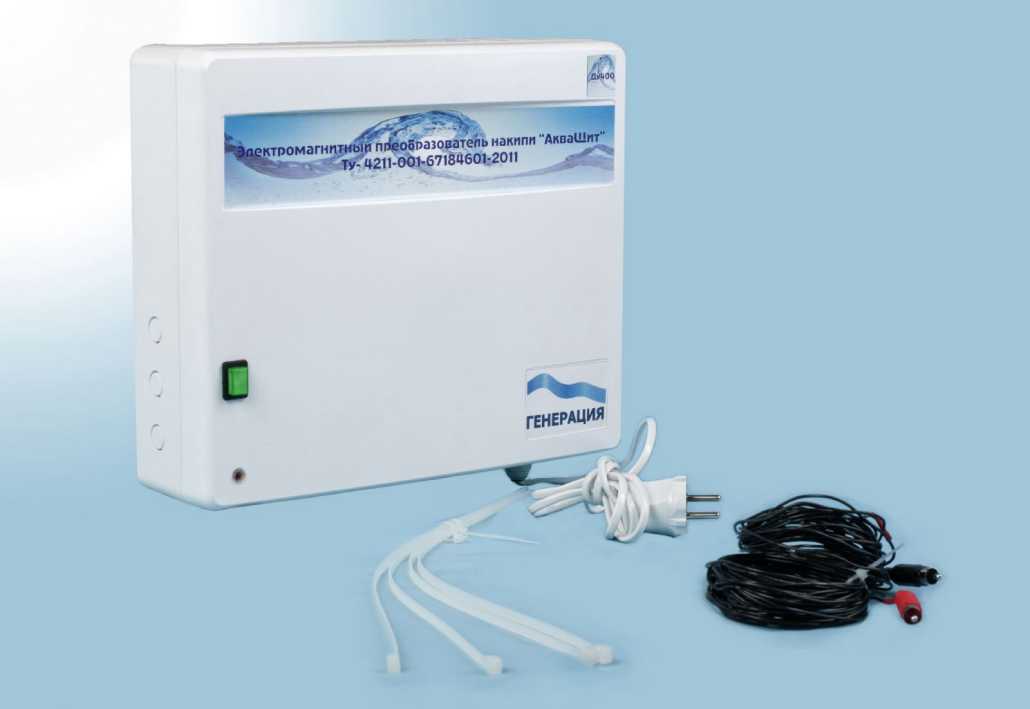 Электромагнитный фильтр умягчитель воды Акващит Ду60