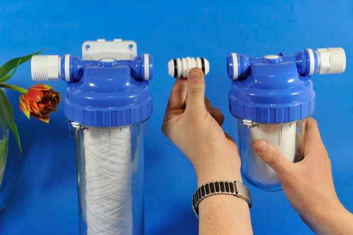 Полифосфатный фильтр для воды перед водонагревателем Термекс