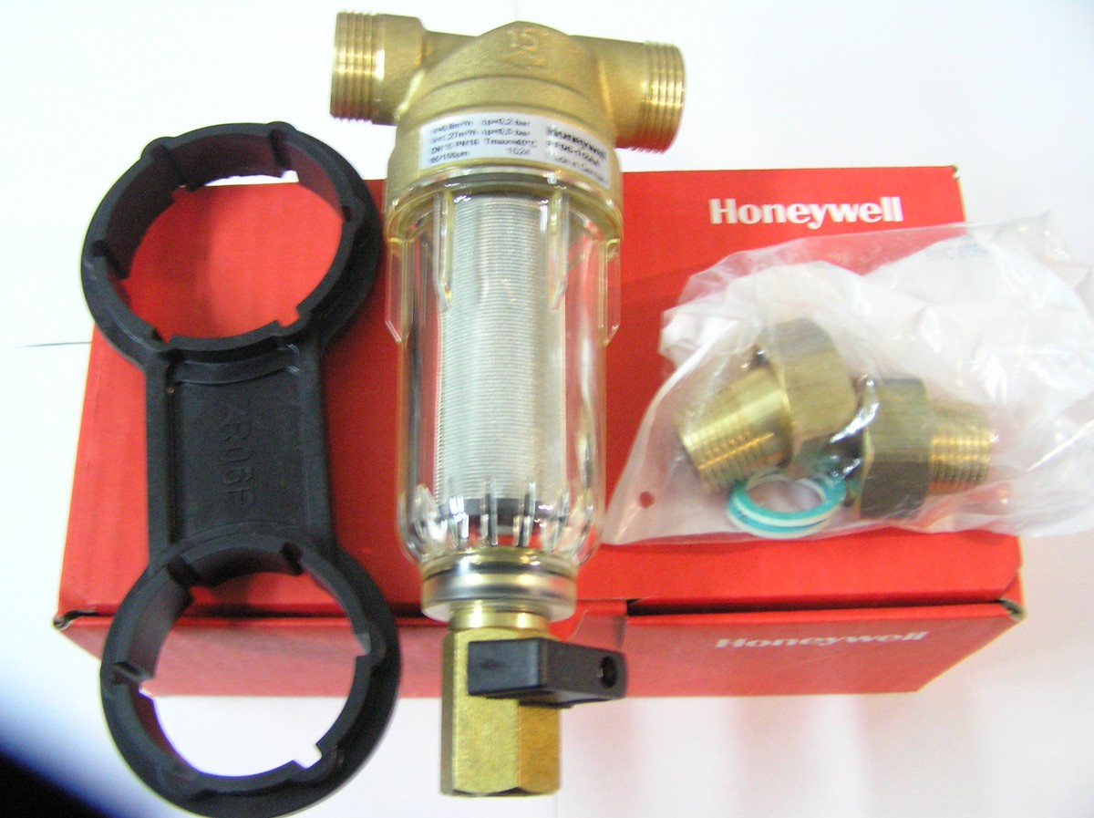 Как очистить воду от сероводорода и песка из скважины, фильтр Honeywell
