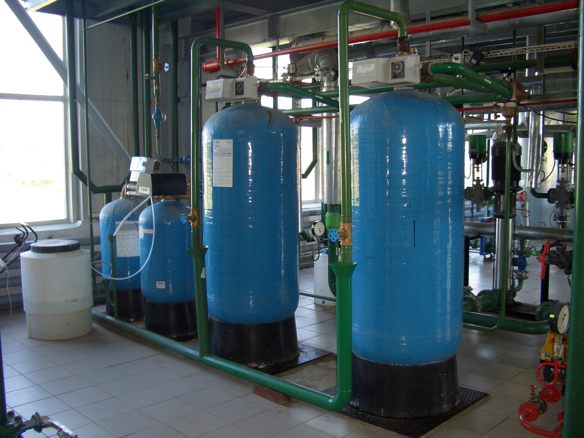 Cистема очистки технической воды на производстве
