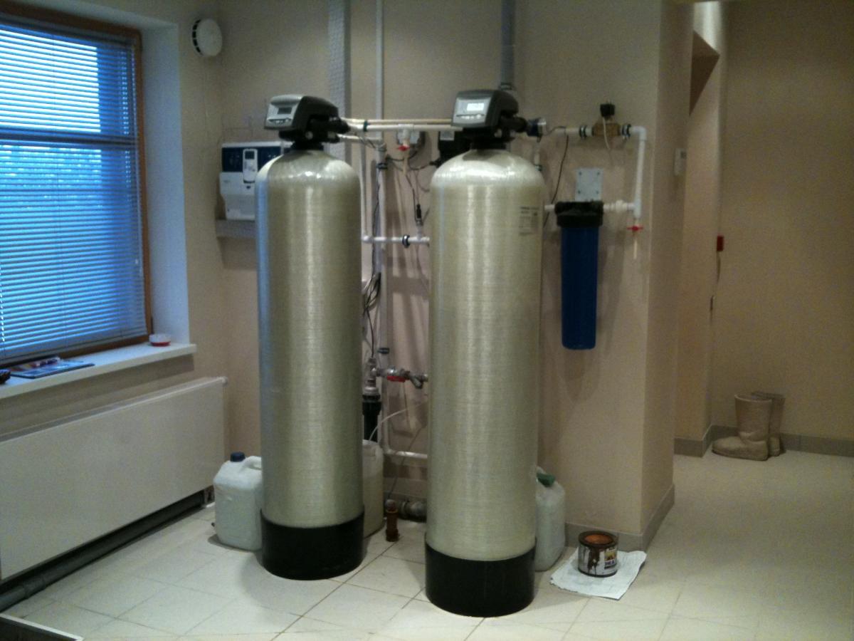 Система очистки воды для загородного дома от железа и жесткости