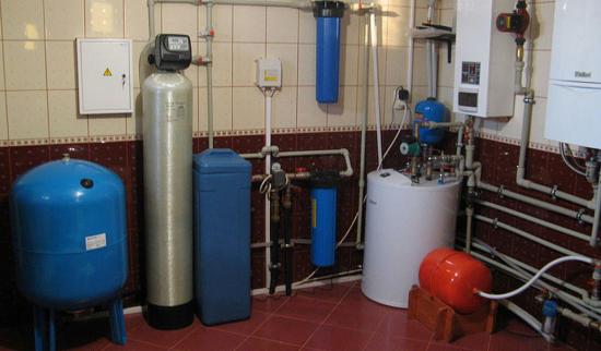 Система подготовки воды для частного дома